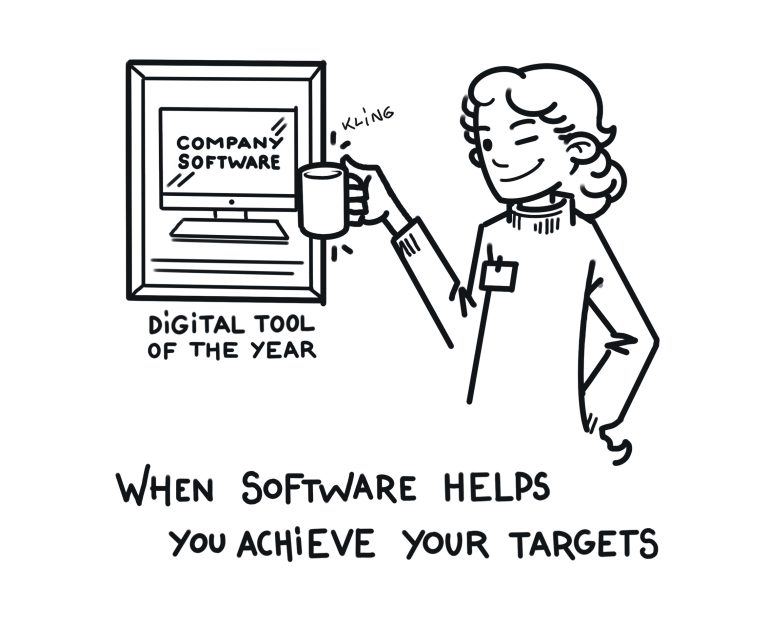 When software helps you achieve your targets